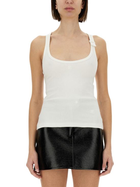 COURREGES Women Tops 125JDE123 JS01940001 WHITE