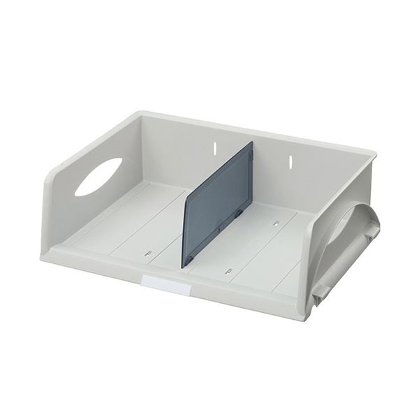 （まとめ） ライツ ソートトレー A4ヨコ グレー5230-00-85 1個 [x5セット]