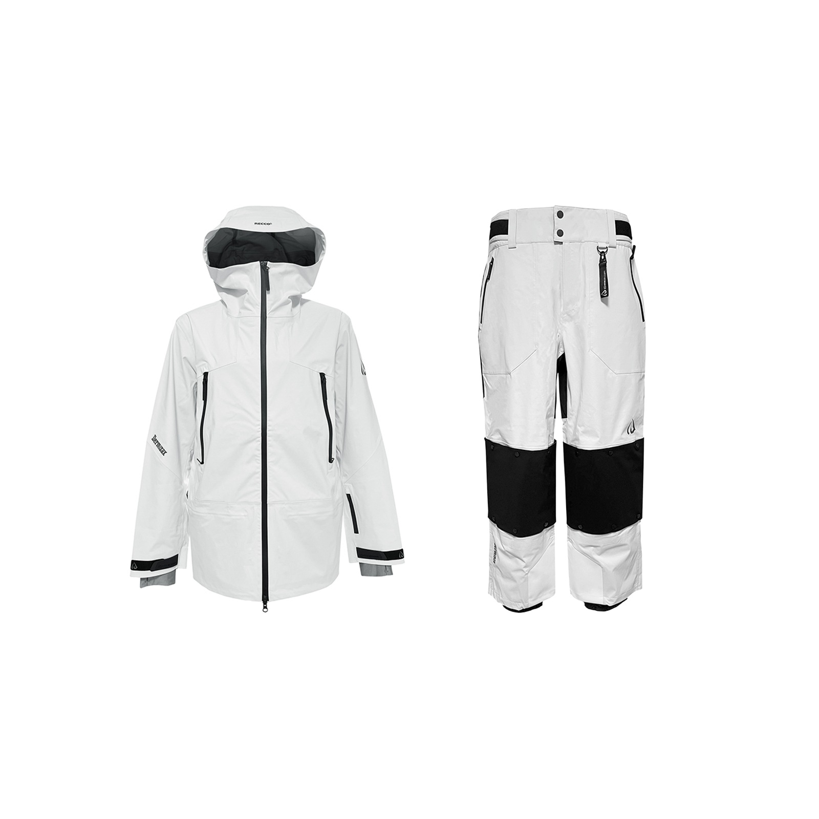 スキーウェア ジャケット パンツ set MOGUL3L H.Sel ID11734-38 ホワイト / ホワイト 25-26