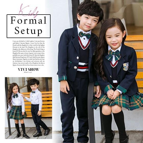 【SNS大人気】おしゃれ 子供 卒業式 男の子 女の子 子供服 入学式 キッズ 5点セット 5,605円