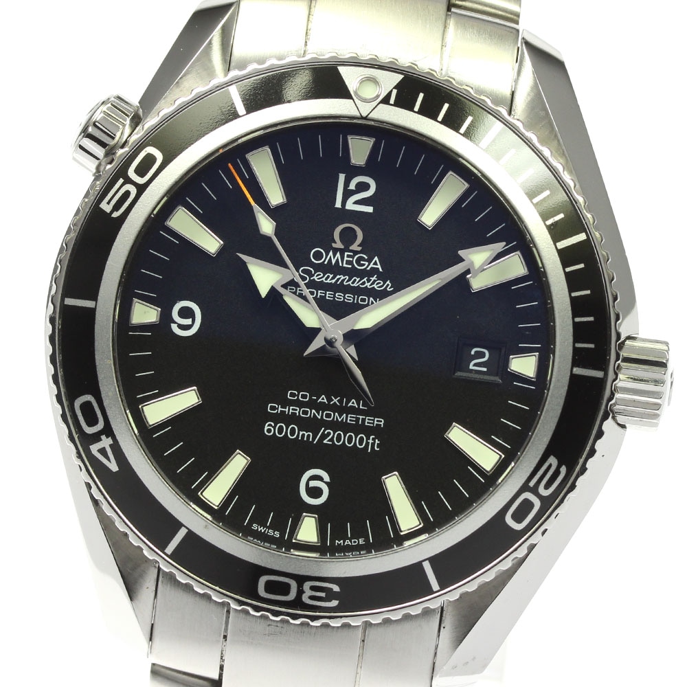 オメガ OMEGA 2201.50 シーマスター600 プラネットオーシャン デイト 自動巻き メンズ _804589【中古】