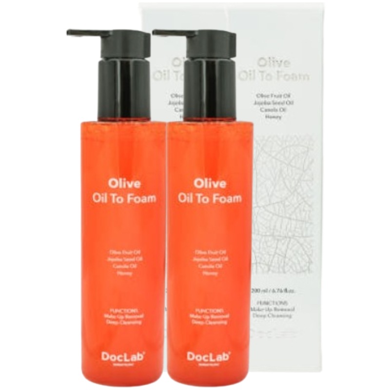 DocLab オリーブオイル トゥ フォーム クレンザー 200ml 2個