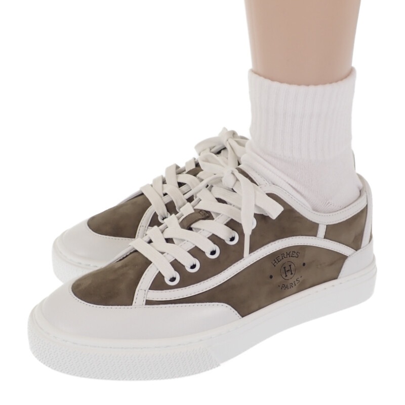 【Sランク】 ゲット H231027Z_V1375 スニーカー カーフ ホワイト レディース【ISEYA】