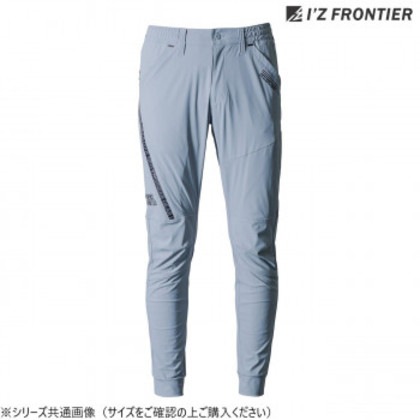 アイズフロンティア 冷感ストレッチジョガーパンツ 14 スチールグレー LL 3419