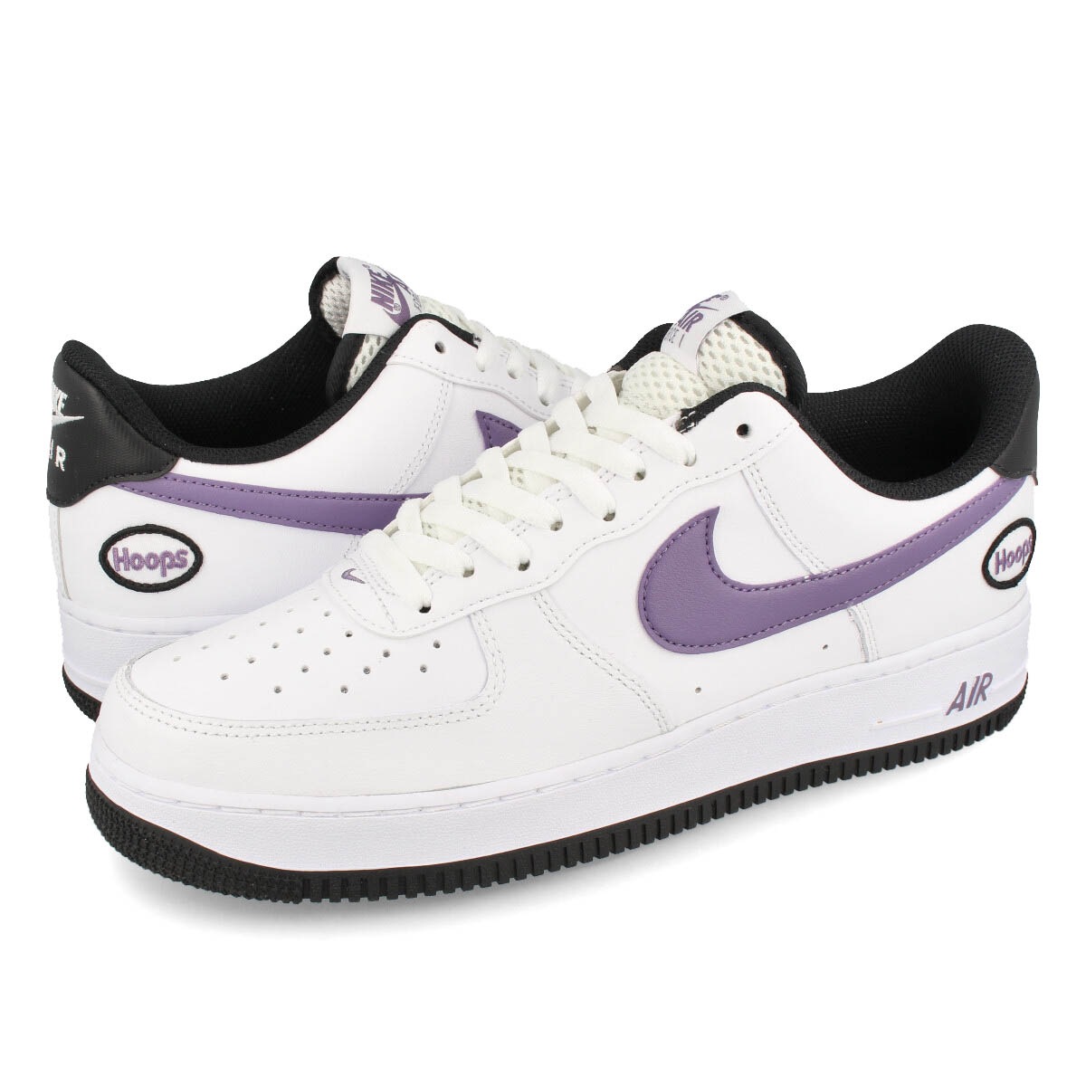 AIR FORCE 1 07 LV8 WHITE/CANYON PURPLE/BLACK/WHITE