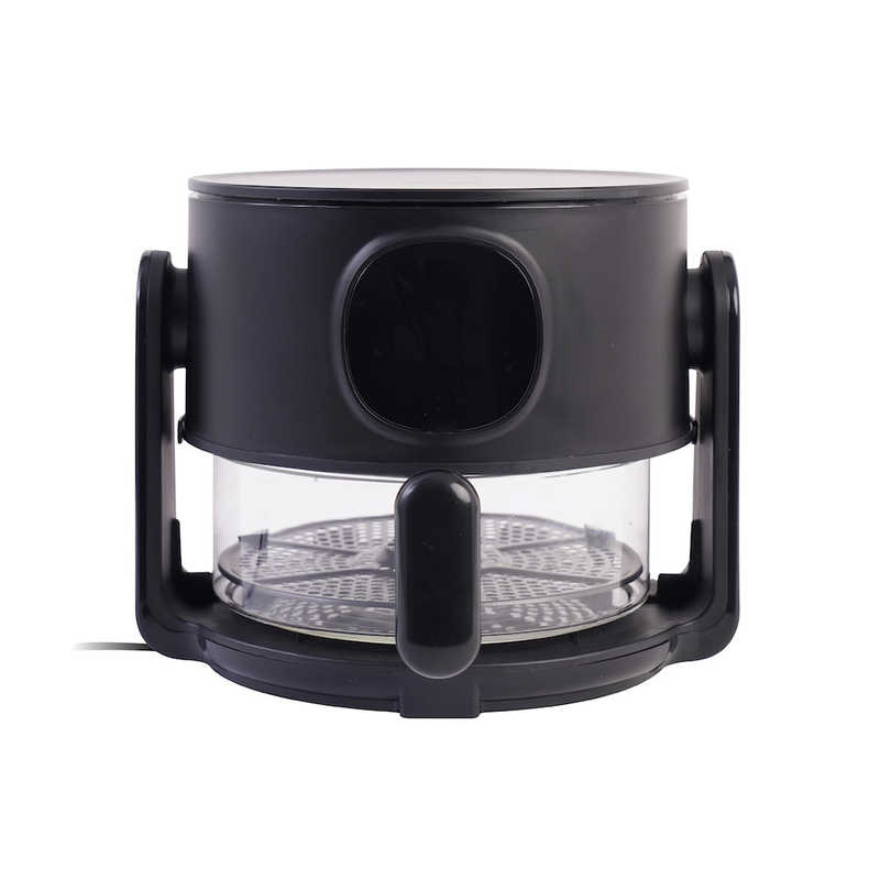 サンコー　揚げ物も煮込みもできるエアフライヤー 「フライ2バディ」 ブラック　ARFR25HBK