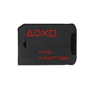 PS Vita 2000 メモリーカード 変換 アダプター microSD ブラック ゲーム 機器 アクセサリー 便利 グッズ