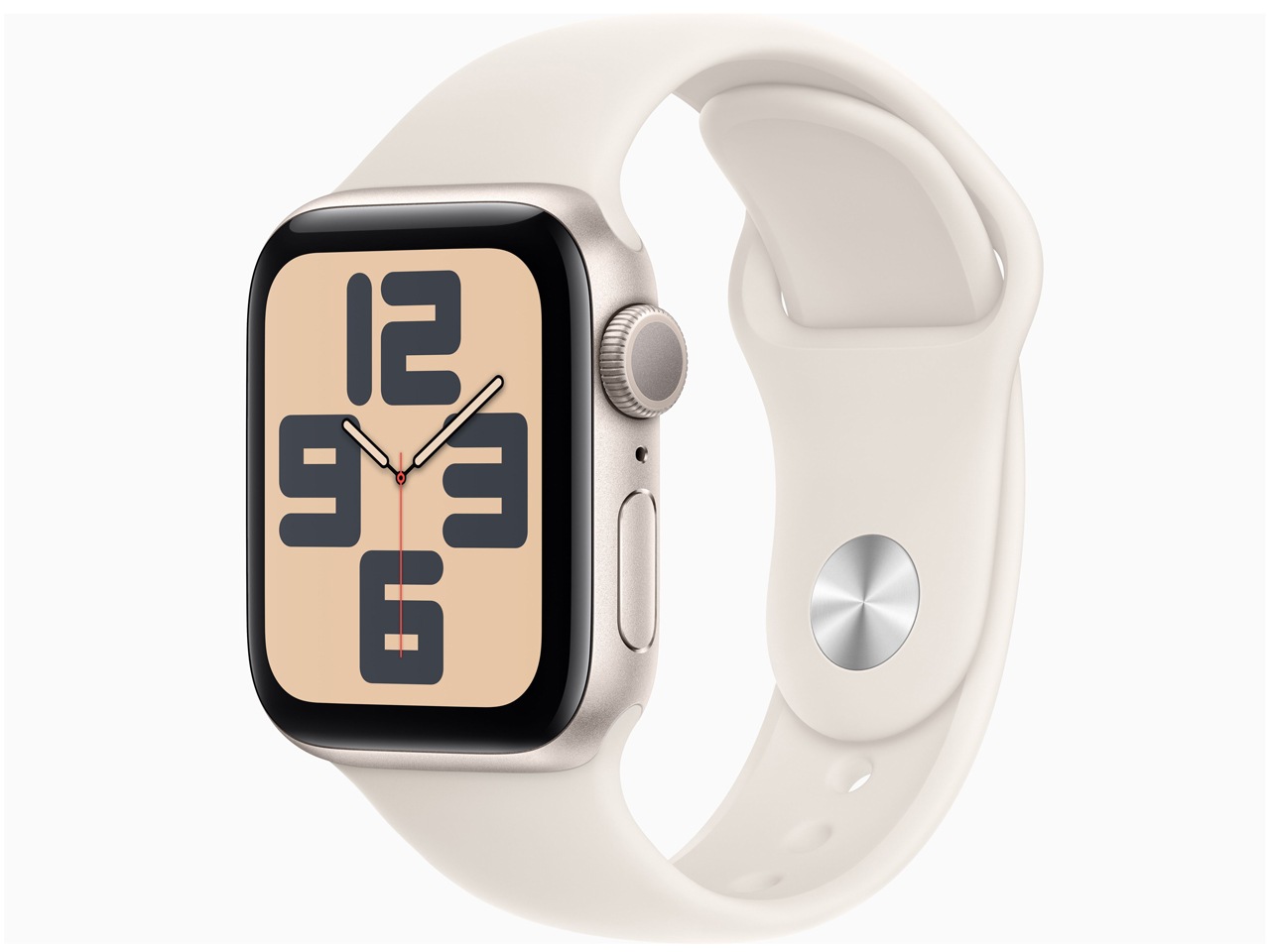 Apple Watch SE 第2世代 GPSモデル 40mm MXEG3J/A [スターライトスポーツバンド M/L]