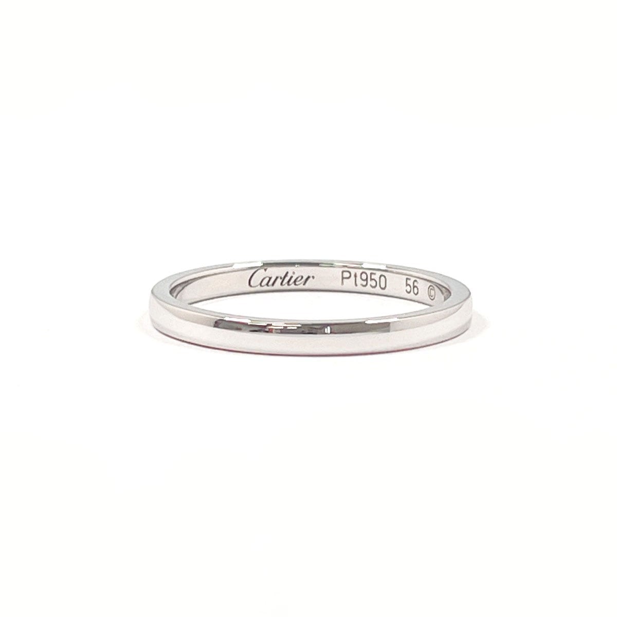 B4071956 1895 ウェディング リング リング・指輪 シルバー Pt950プラチナ 15.5号 メンズ