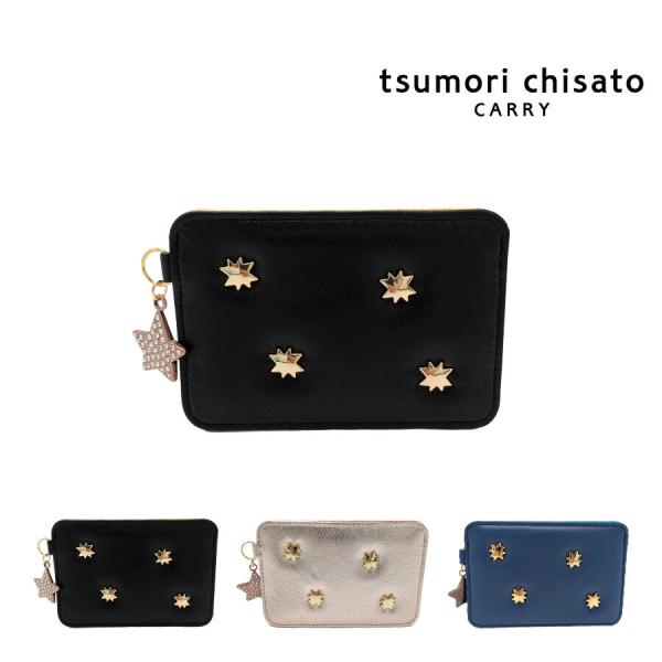 【tsumori tisato CARRY】57465 ホクトシチセイ パスケース ウォレット 使いやすい 普段使い 日本製 レディース ギフト プレゼント 母の日 敬老の日 ブラック