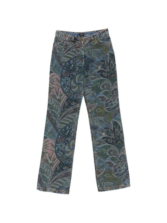 ETRO Women Denim Pants WRNB0026 AKI31S9882 Blu