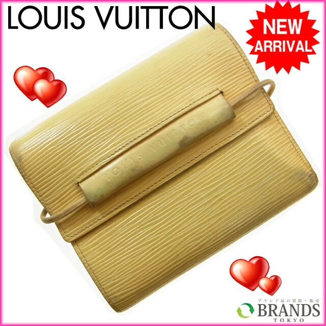 二つ折り財布 エピ ヴァニラ 中古