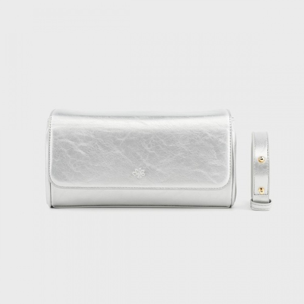 (モンサック) モナックルーヴスクエアバッグシルバー AP12-2495-SI