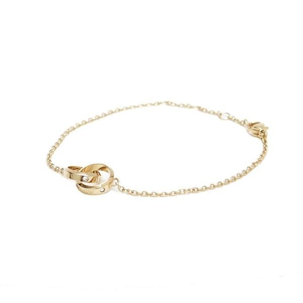 ダニエルウェリントン DANIEL WELLINGTON CLASSIC UNITY LUMINE ブレスレット DW00400356 レディース ゴールド 6,690円