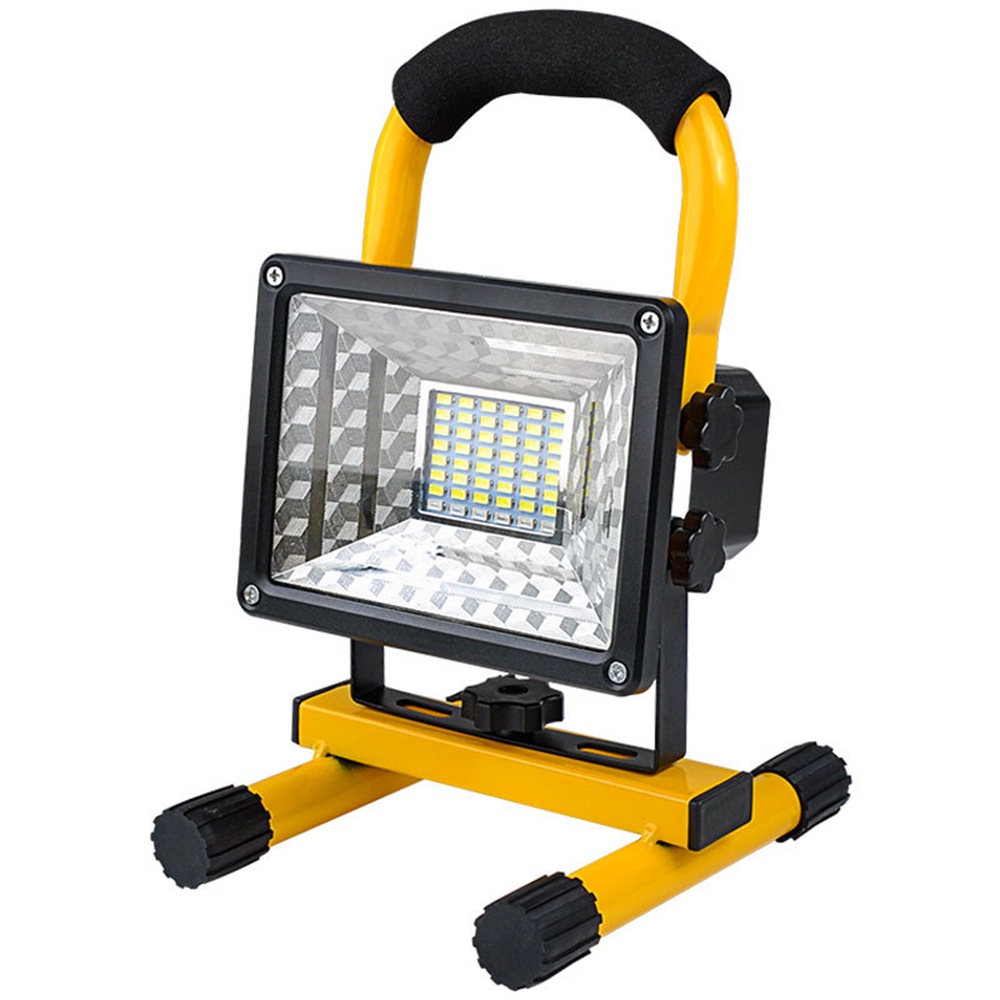 LED投光器 充電式 ポータブル投光器 ABS素材 6モード IP65防水 18650mAh 携帯充電 作業灯 看板灯 非常灯 防災対策 夜間作業 集魚 夜釣り 車載応急 工事現場など