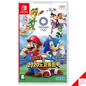 Nintendo Switch Mario & Sonic 2020 TOKYO Olympics/スーパーマリオ& Sonic Tokyo Olympics/韓国版/Korean English