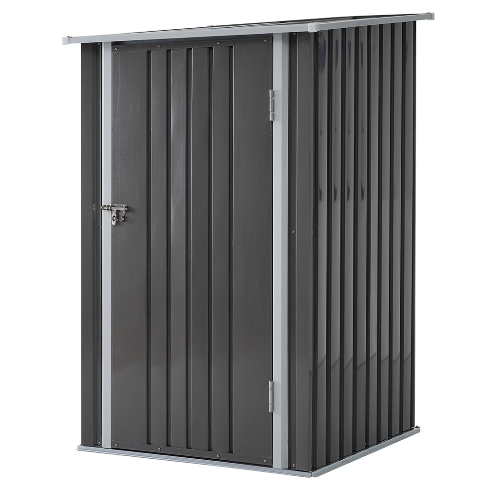 物置 屋外 スチール 倉庫 戸外収納庫 幅99*奥行き105*高160 物置き おしゃれ 大型 収納庫 屋外物置 防さび ベランダ 防水 ドア 引戸 スチール物置 屋外収納 ロック付き ガーデニング
