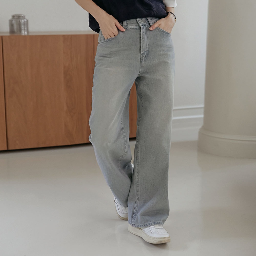 オネルウォッシュワイドデニムパンツ