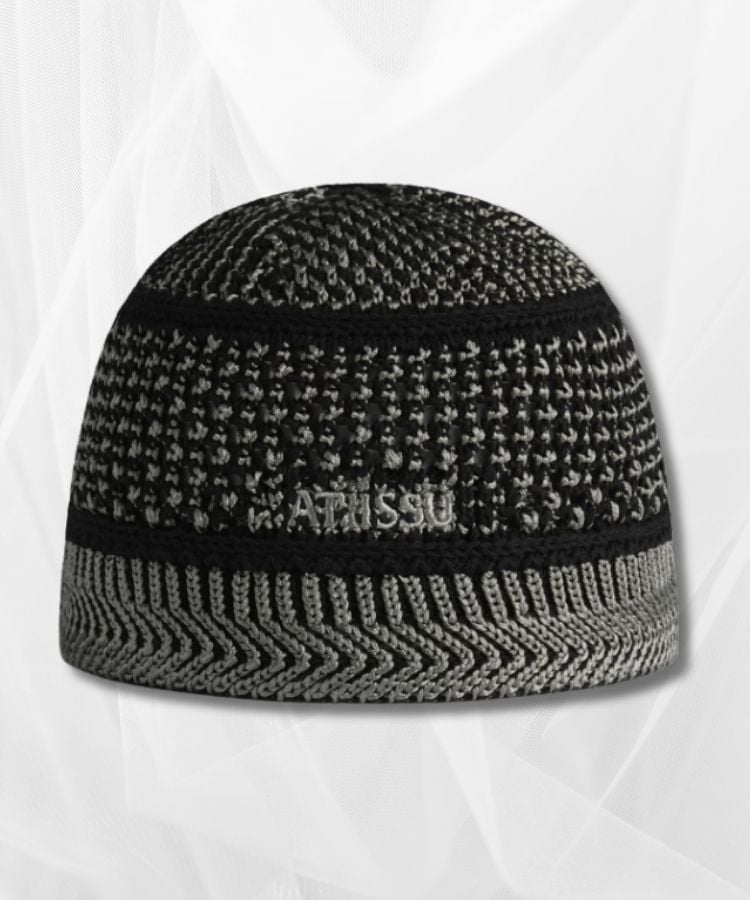 Qoo10 ATiissu CLASSY BEANIE ロゴ ニット