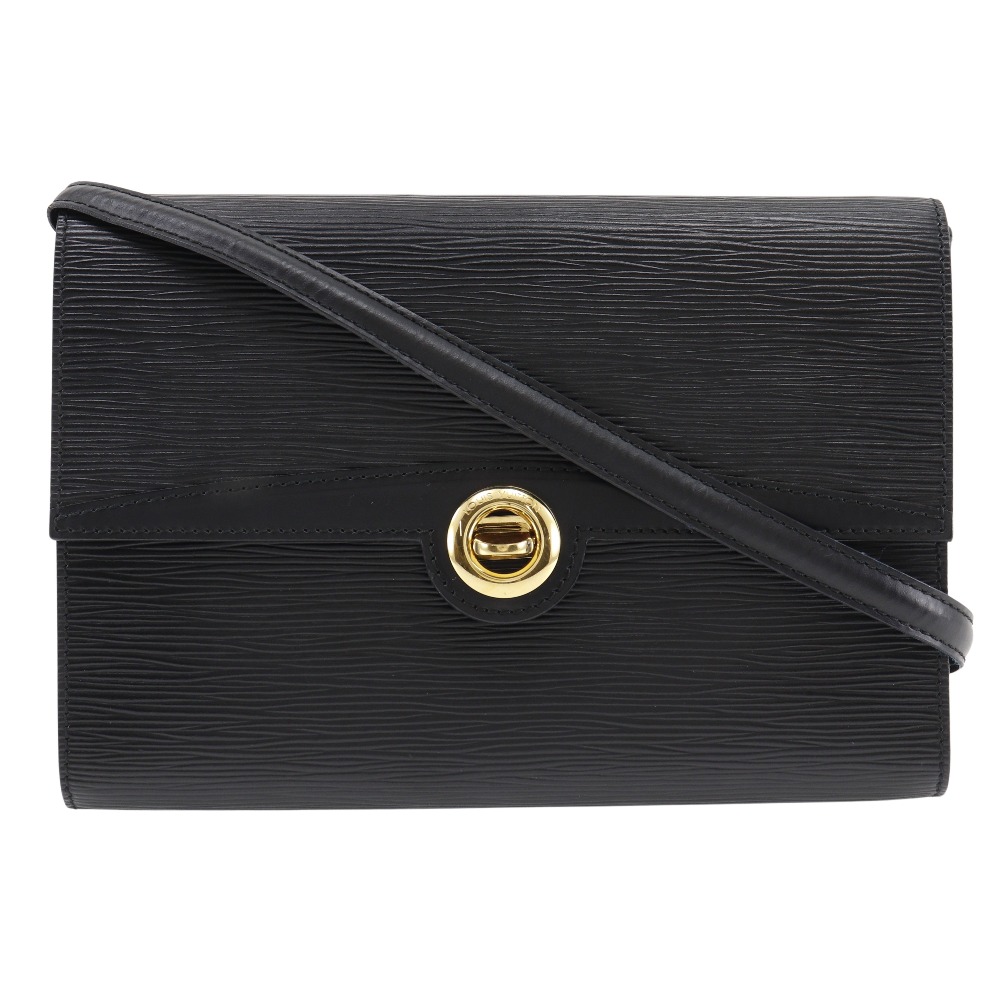 ポシェットアルシュ 2WAYクラッチ M52572 ショルダーバッグ エピレザー ノワール A20963 レディース 中古品