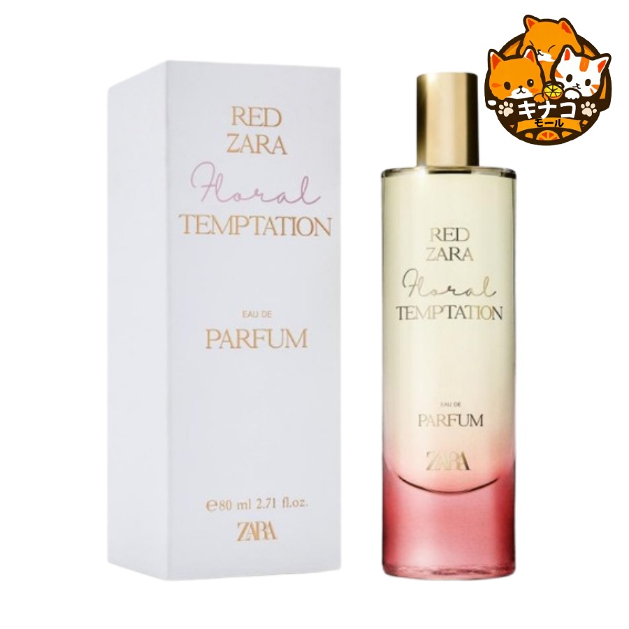 ZARA 香水 RED ZARA FLORAL TEMPTATION 80ML オード パフューム [EDP]