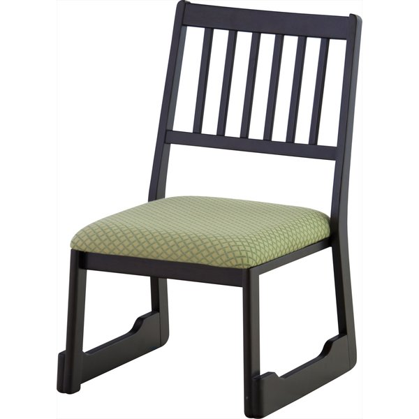 天然木の和風なスタッキングできるハイバックお座敷チェア ミドル 座椅子 和風 フロアチェア リビング