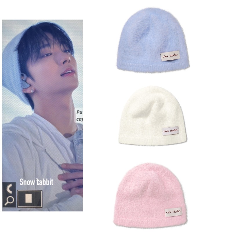 【SEVENTEEN ジョシュア着用】 COLORED HAIRY BEANIE　ニット帽　ニット帽子 7,044円