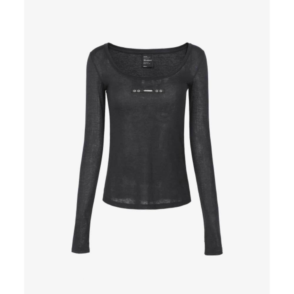 BADBLOOD Nikki loose fit top black w-tee24-009