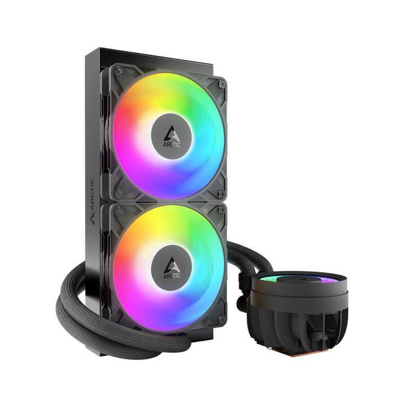 ARCTIC　水冷CPUクーラー 120mmファンx2 ［LGA1851/1700・AM4/AM5］　ACFRE00182A