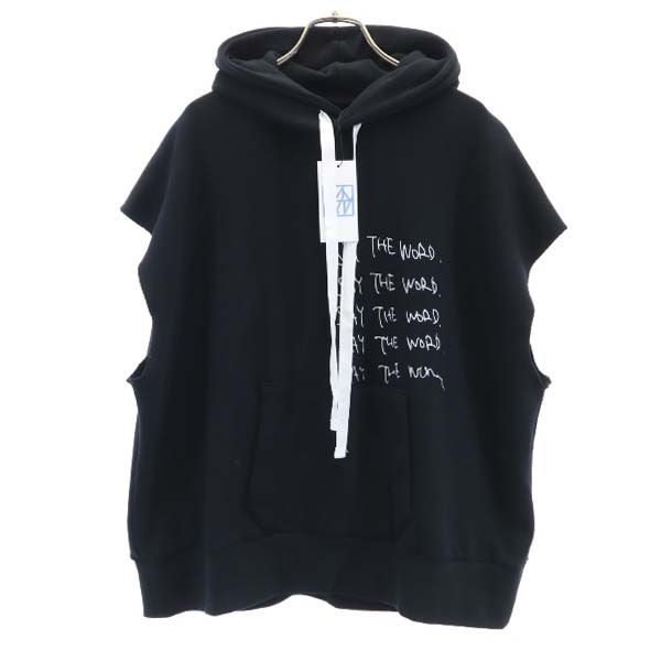 未使用 バースト222 20ss スウェットパーカー ベスト 2 ブラック vast222 メンズ