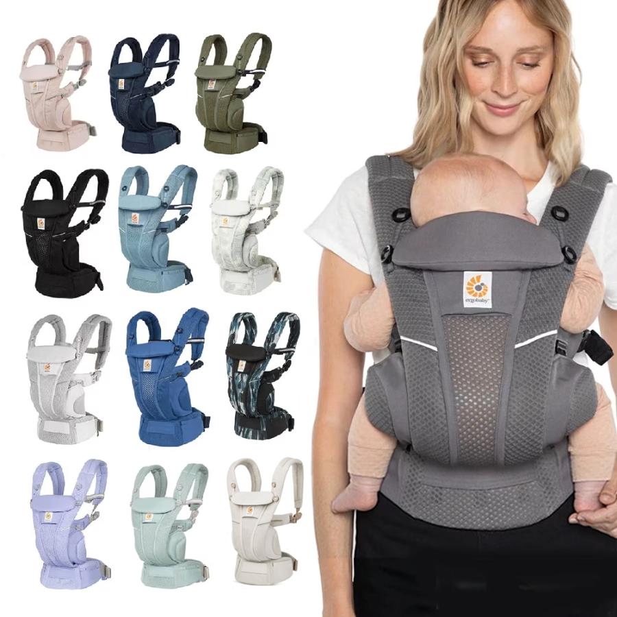 エルゴ ベビー 日本正規販売店 抱っこ紐 ブリーズ オムニ メッシュ 2年保証 正規品 通気性 ４ポジション 対面抱き 腰抱き おんぶ 前向き抱き