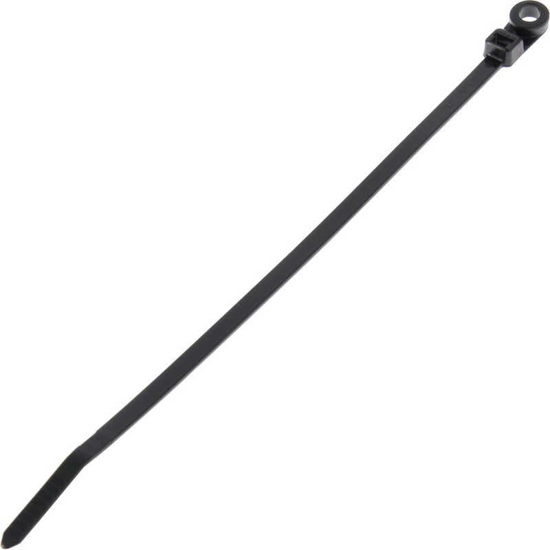 パンドウイット　パンドウイットネジ止めタイプナイロン結束バンド耐候性黒(1000本入) 　PLC2S-S6-M06260