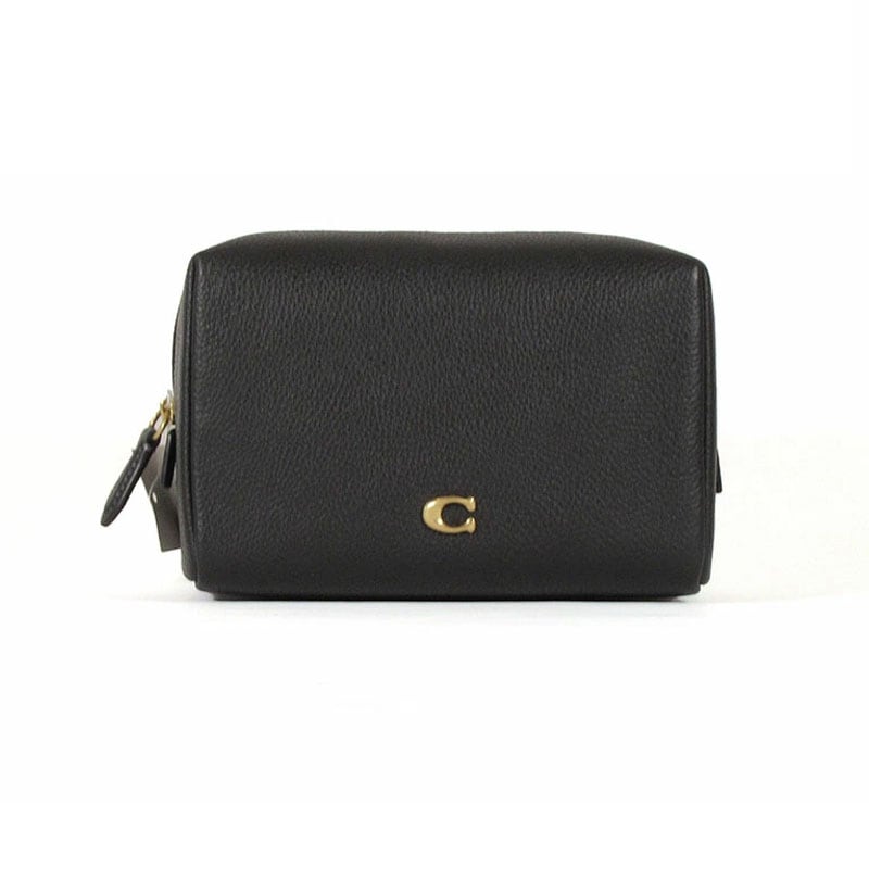 【並行輸入品】 Leather Essential Cosmetic Pouch CR515 エッセンシャルスメティック ポーチ 化粧 メイク 小物 レディース メンズ レザー