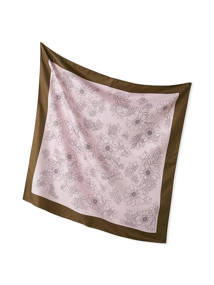 [ミラオーウェン] フラワー柄リバーシブルスカーフ 09WGG254554 レディース