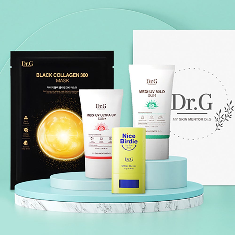 ドクタージdr.g紫外線カット7p企画セット（サンスティックマスクなど）