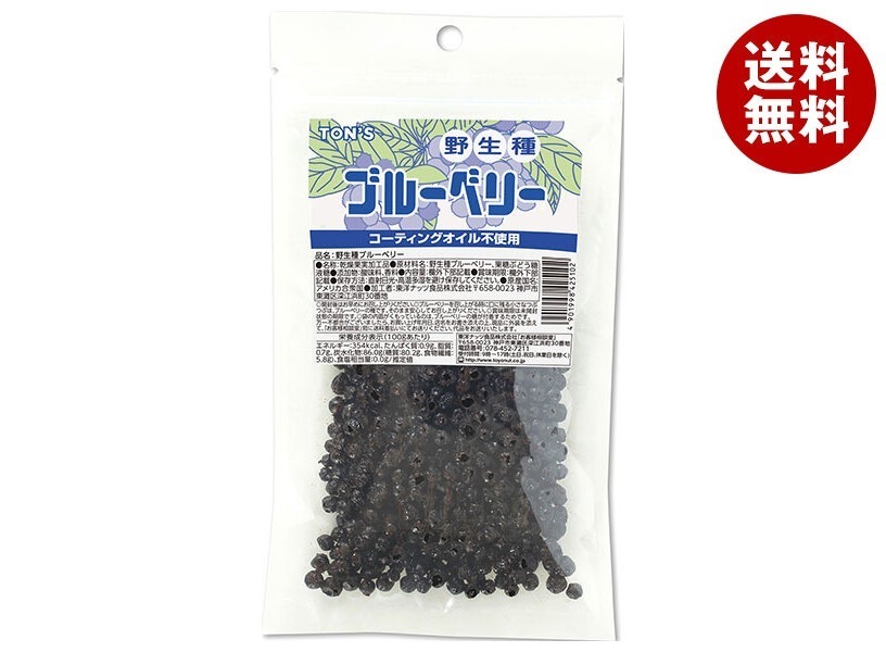 東洋ナッツ 野生種 ブルーベリー 110g×10袋入