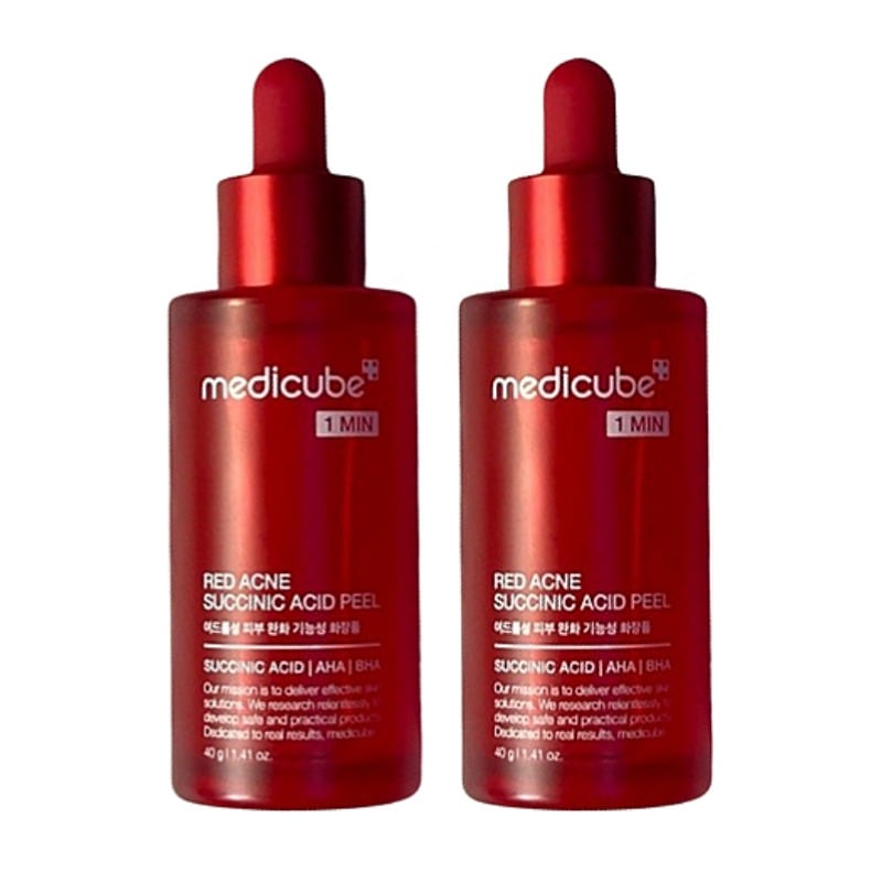 レッドアクネピーリングセラム40g + 40g