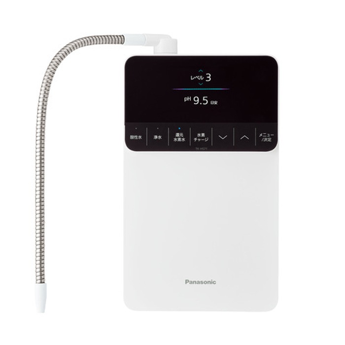 還元水素水生成器 19物質除去 7つの水 電極枚数5枚 TK-HS71-W ホワイト