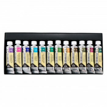 ターレンス レンブラント水彩絵具10ml グラニュレーション12色紙箱セット RWC10-G12 489303