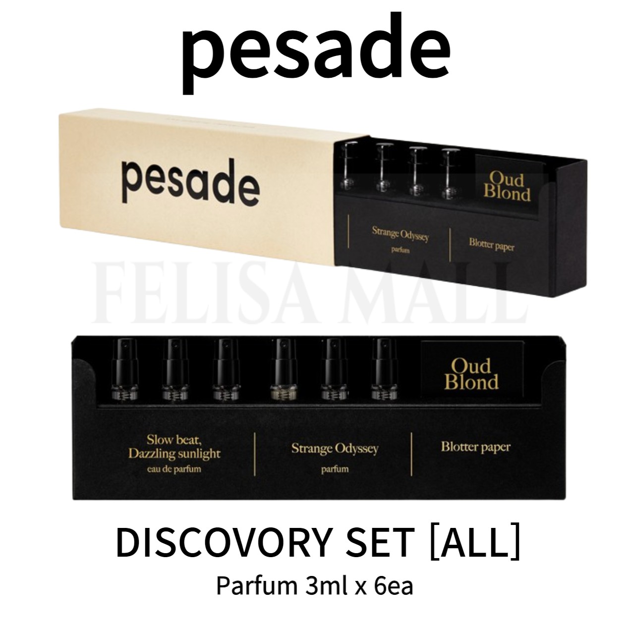 [PESADE]EAU DE 香水 6種 【ALL Discovery EDP set】 韓国香水 IN HINDSIGHTペサドゥ
