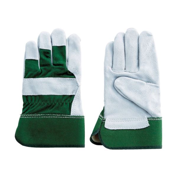 (まとめ) 富士グローブ #181 グリーン L 1824 1双 (×5セット)