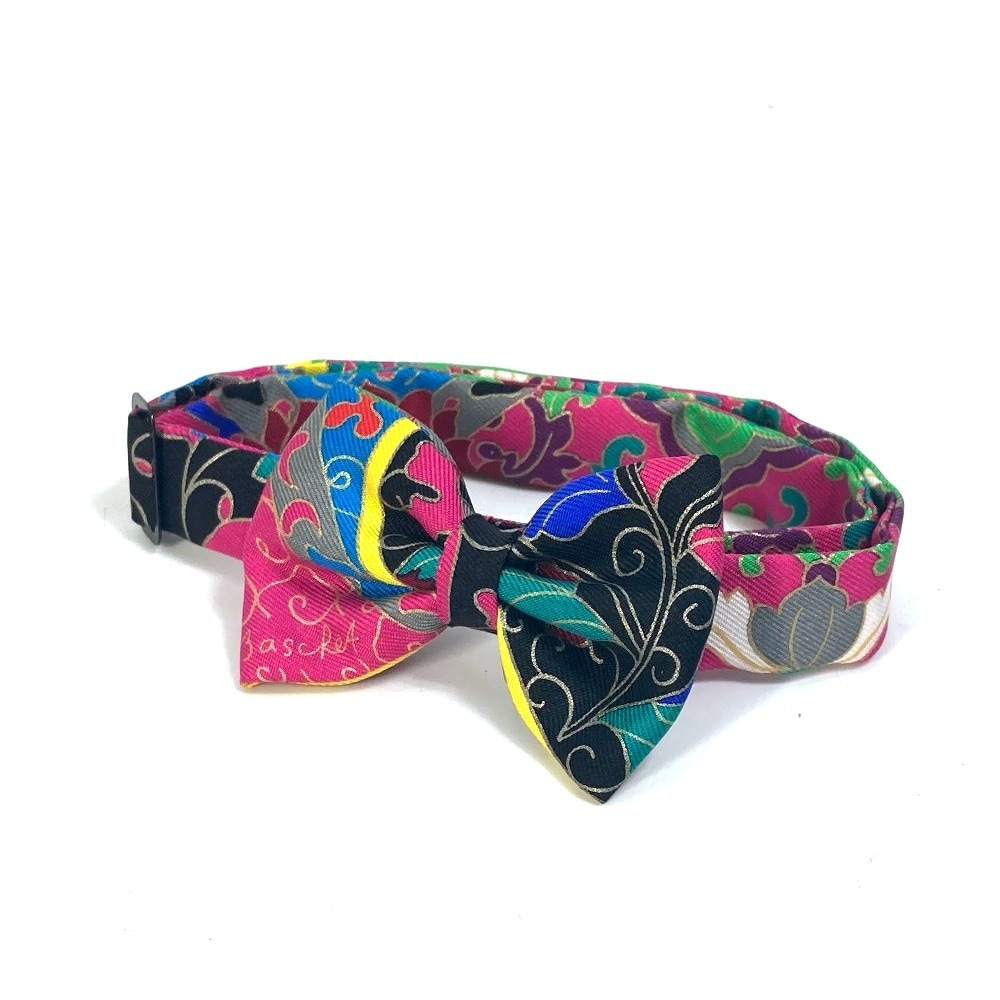 ネクタイ ヌーパピヨン 蝶ネクタイ リボン シルク マルチカラー