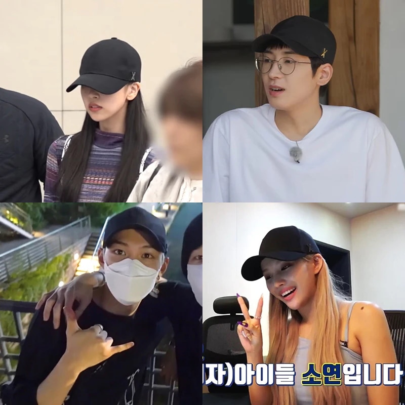 [SEVENTEENウォヌ, Stray Kids フィリックス]Stud Logo Oversized Fit Ball Cap