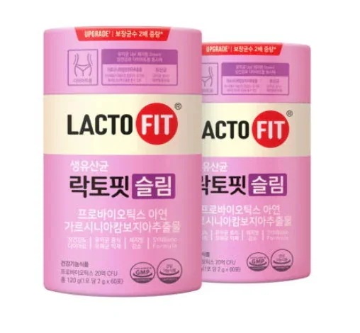 スリム乳酸菌 120g, 60p x 2個