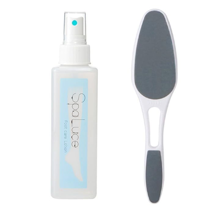 SpaLuce(スパルーチェ) フットケアローション(150ml)+フットファイル/かかとケアセット