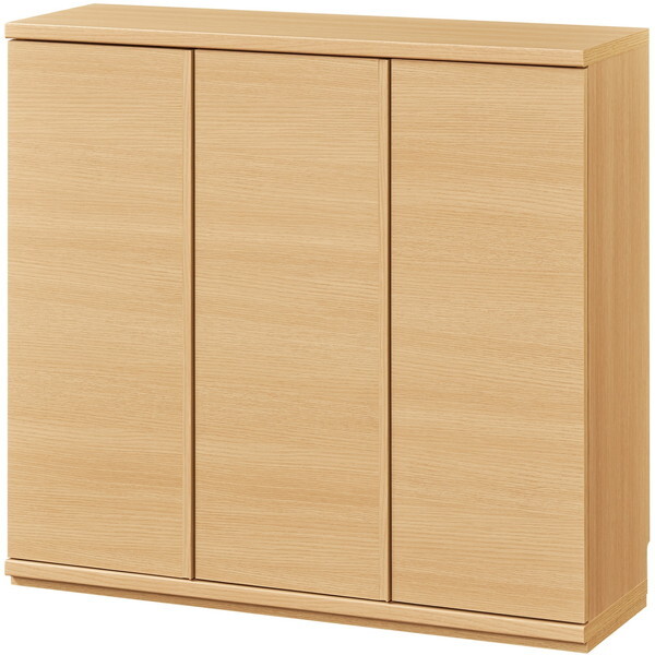 白井産業 PTS-8590D NA カウンター下ラックピタシエ 開き戸タイプ幅90cm ナチュラル メーカー直送