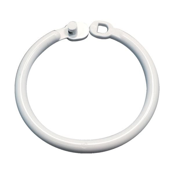 (まとめ) TRUSCO 樹脂製カードリング4.5mm×Φ40mm TKRJ-40 1パック（10個） (×10セット)