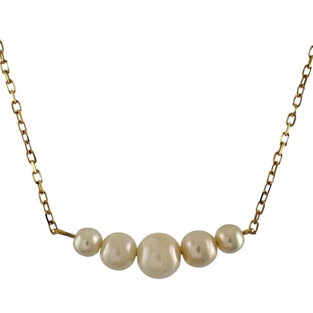 ミキモト ネックレス 18金 K18イエローゴールド パール MIKIMOTO 中古 美品 56,760円