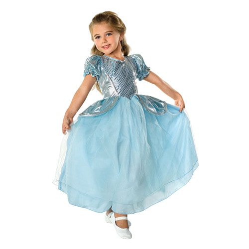 コスプレ 仮装 シンデレラドレス 子供用(S) 【 コスプレ 衣装 ハロウィン 仮装 コスチューム 子供 ドレス キッズ シンデレラ こども 子ども用 おとぎ話 童話 パーティーグッズ 】