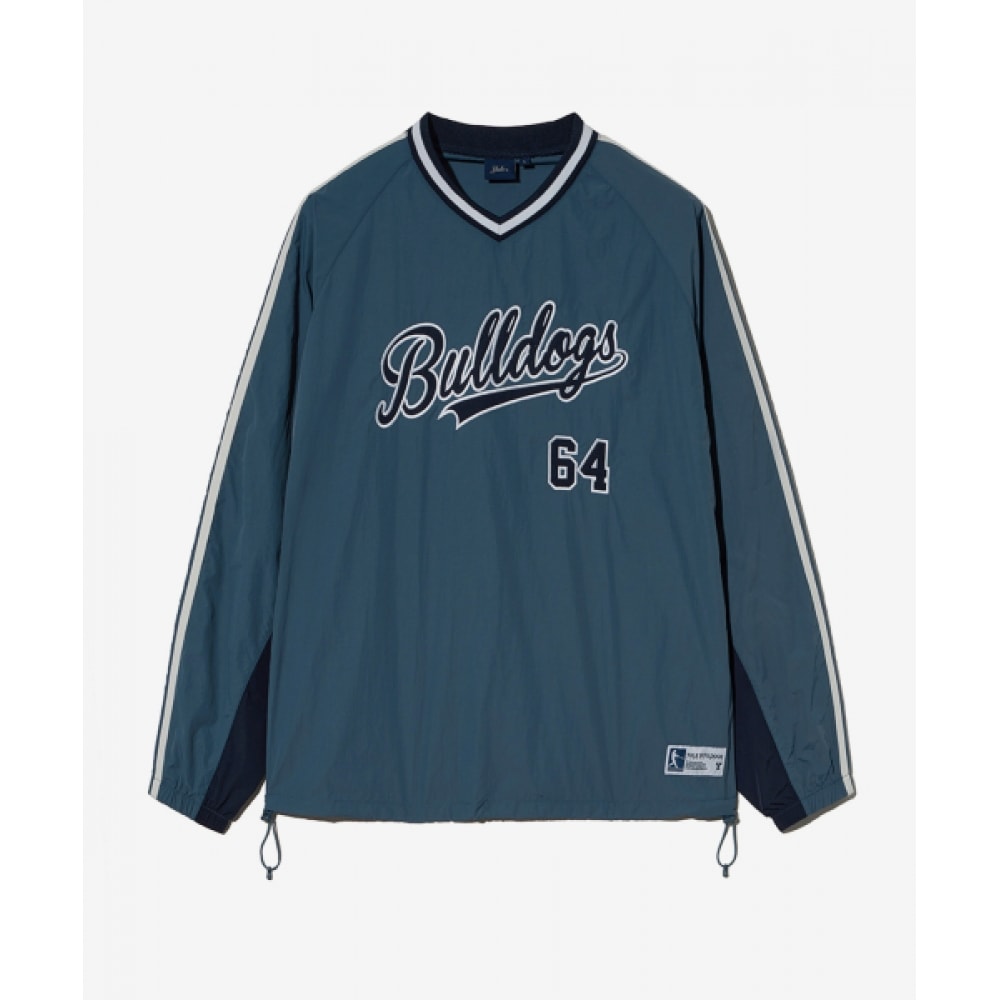 YALE ベースボールナイロンロングスリーブ_ブルー